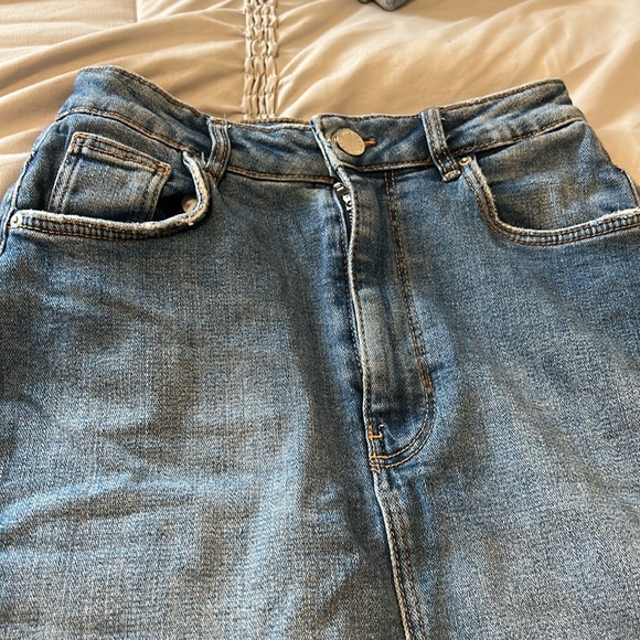 Zara Trafaluc denim skirt, size XS - Picture 2 of 5